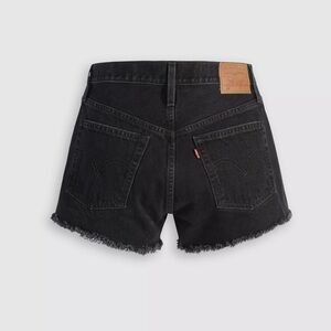 Levi’s 501 Original Black Denim Shorts Women’s Size 27 High-Rise